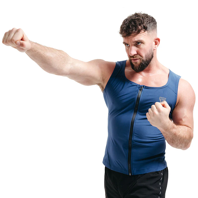 RDX Chaleco Transpiración Hombre Con Cremallera - Image 13