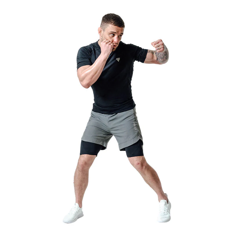 Pantalón corto de compresión para MMA T16 2 en 1  - Image 14