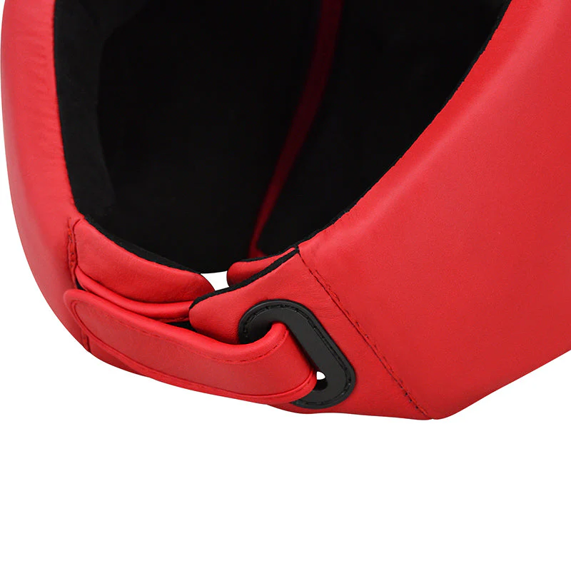 RDX Protector de cabeza de cuero IBA Approved rojo - Image 4