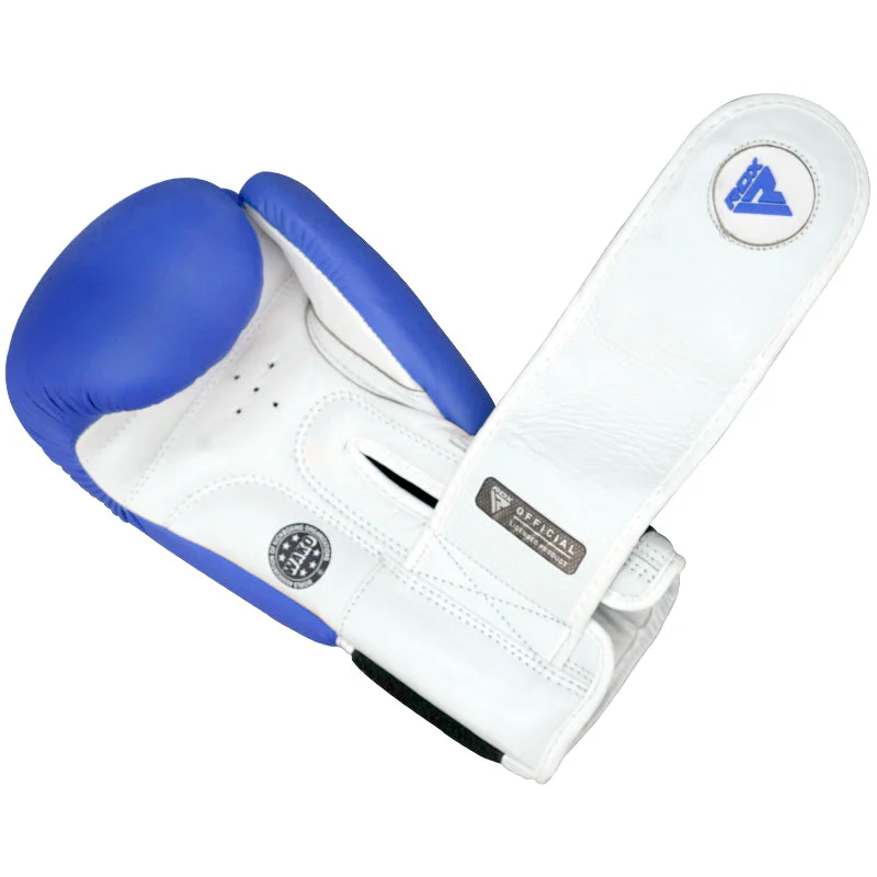 RDX T1 Guantes de Boxeo WAKO azul - Image 4