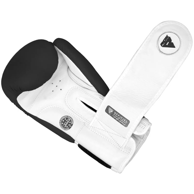 RDX T1 Guantes de Boxeo WAKO Negro - Image 4