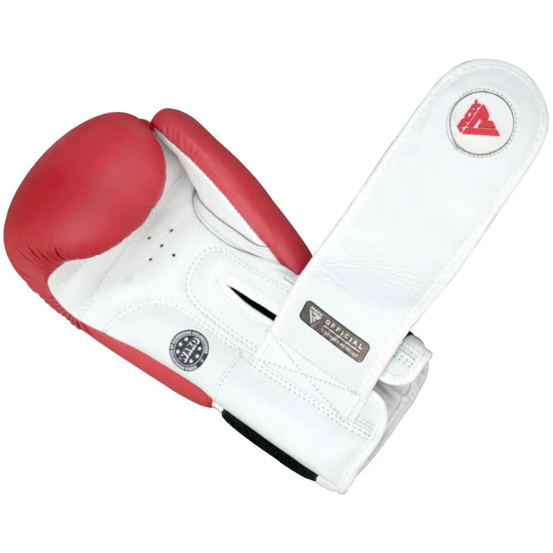 RDX T1 Guantes de Boxeo WAKO Rojo - Image 4