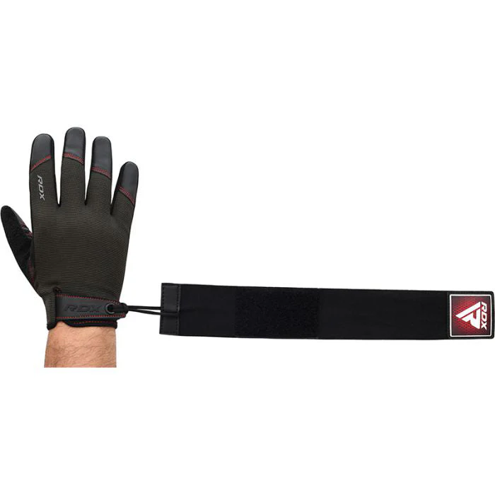 RDX T2 GUANTES DE GIMNASIO DE DEDOS ENTEROS PARA LEVANTAMIENTO DE PESAS - Image 12