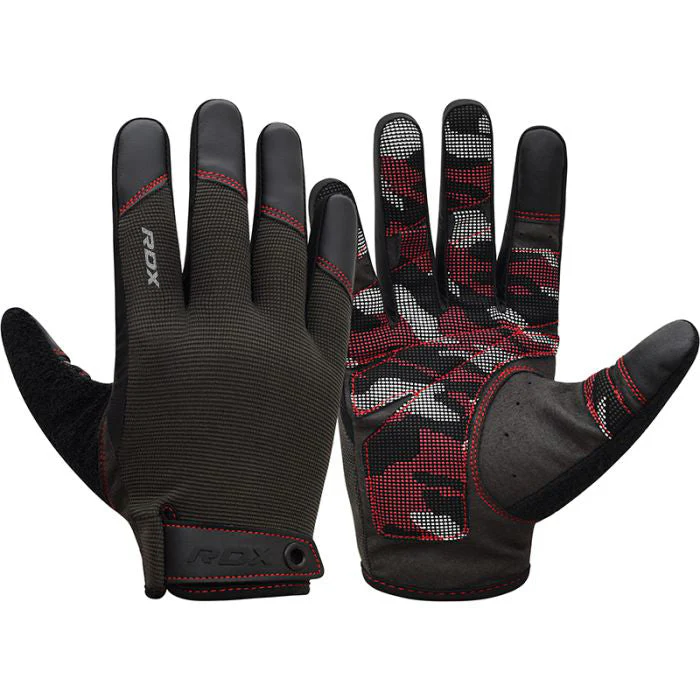 RDX T2 GUANTES DE GIMNASIO DE DEDOS ENTEROS PARA LEVANTAMIENTO DE PESAS - Image 9