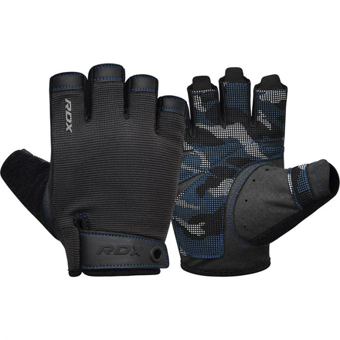 RDX T2 GUANTES DE GIMNASIO DE MEDIO DEDO PARA HALTEROFILIA - Image 14