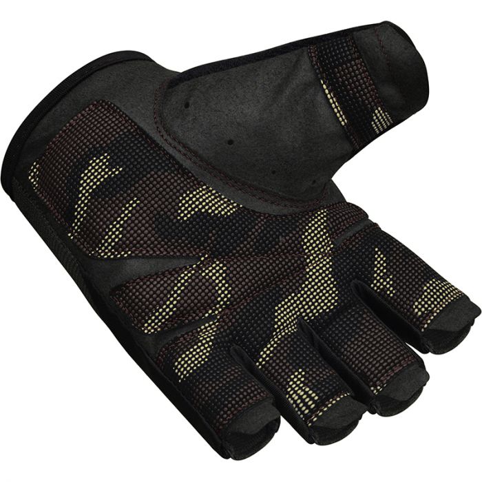 RDX T2 GUANTES DE GIMNASIO DE MEDIO DEDO PARA HALTEROFILIA - Image 19