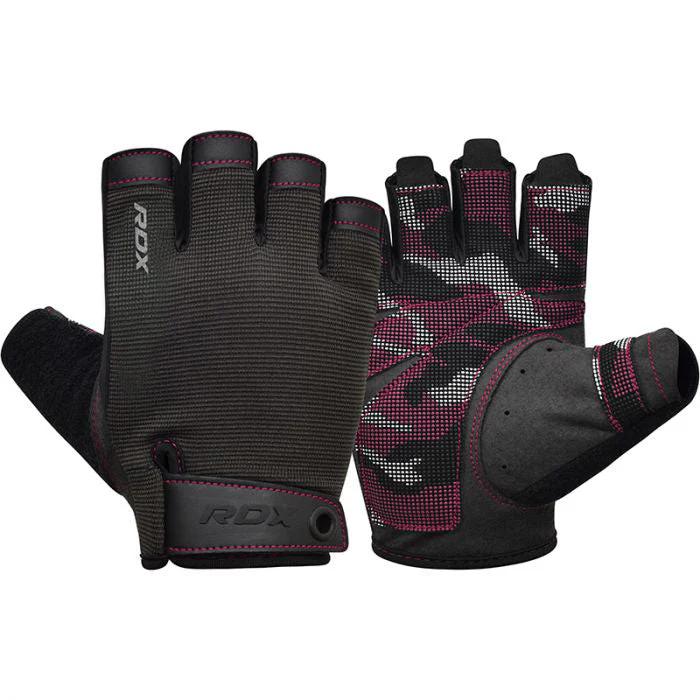 RDX T2 GUANTES DE GIMNASIO DE MEDIO DEDO PARA HALTEROFILIA - Image 25