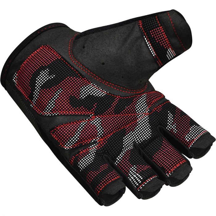 RDX T2 GUANTES DE GIMNASIO DE MEDIO DEDO PARA HALTEROFILIA - Image 30