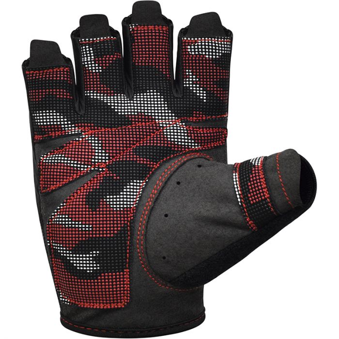 RDX T2 GUANTES DE GIMNASIO DE MEDIO DEDO PARA HALTEROFILIA - Image 8