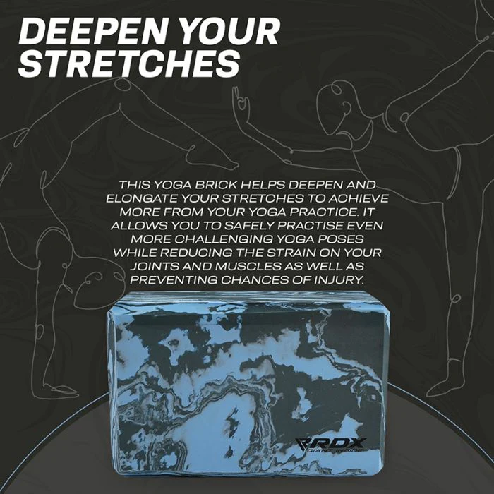 RDX UB Bloque de yoga Brick de espuma EVA antideslizante  - Image 4