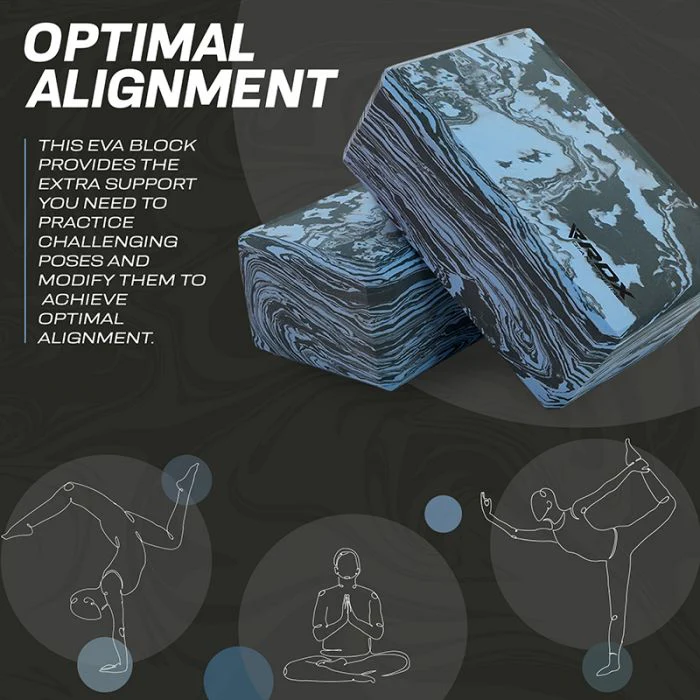 RDX UB Bloque de yoga Brick de espuma EVA antideslizante  - Image 5