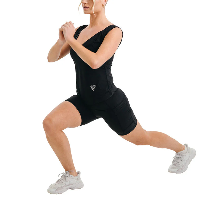 RDX W1 Pantalones cortos de chÃ¡ndal para mujer - Image 10